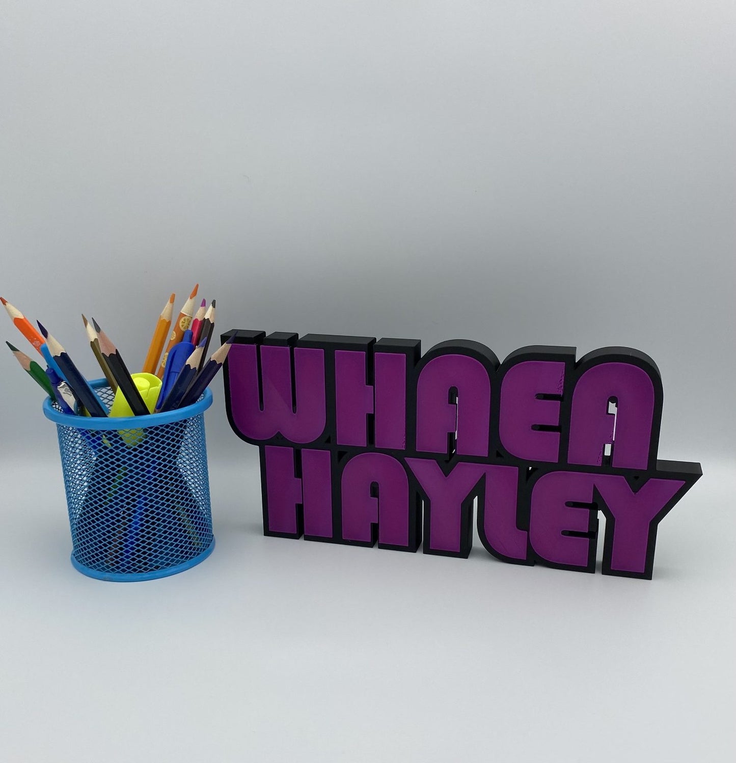 Standing Name Plate for Desks