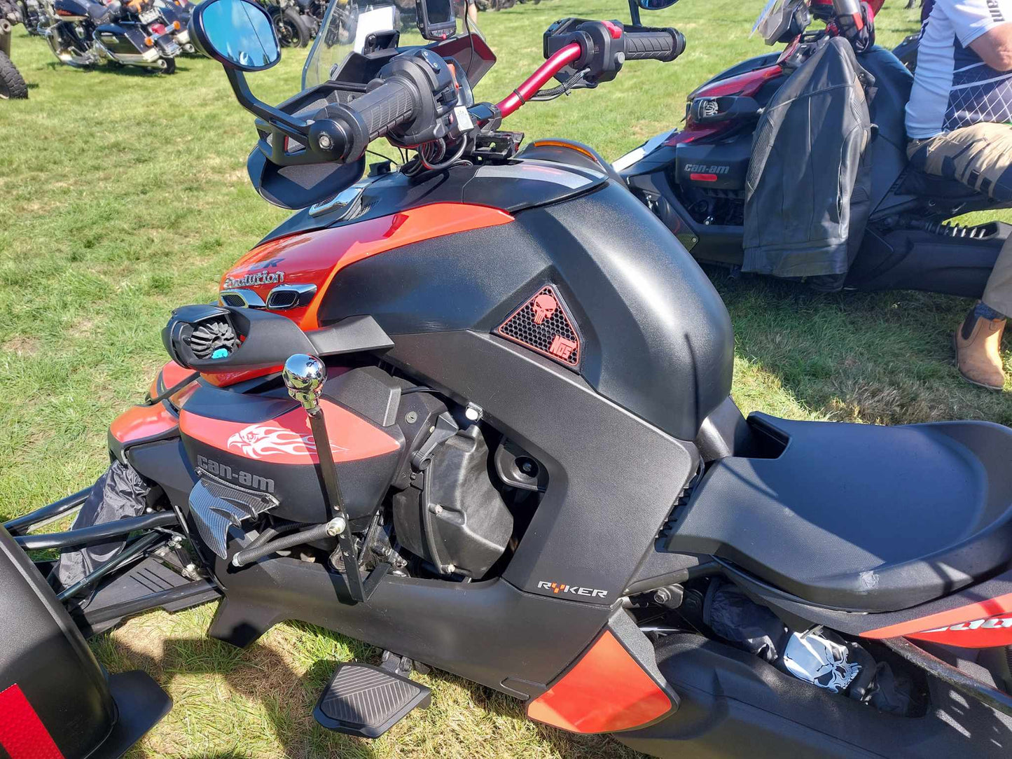 Custom Fuel Tank Cover for Can-Am Ryker