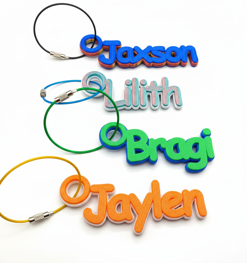 Customisable Name Tags