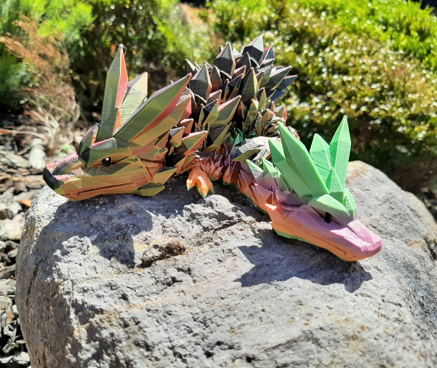 Articulated Crystal Dragon