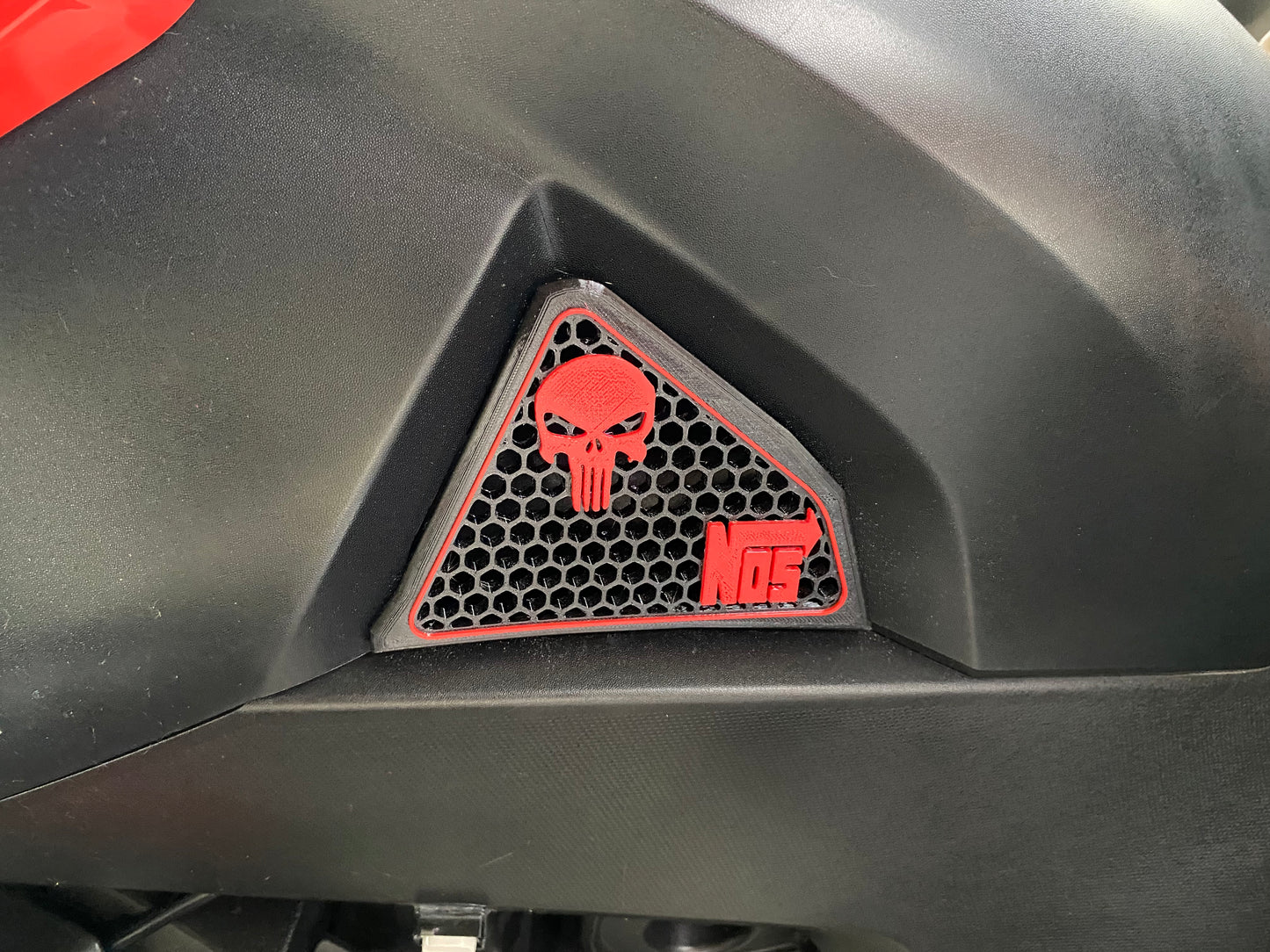 Custom 3D Printed Fuel Tank Cover for Can-Am Ryker