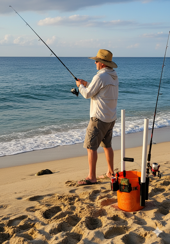 🎣 Clip-On Fishing Bucket Accessories 🪣